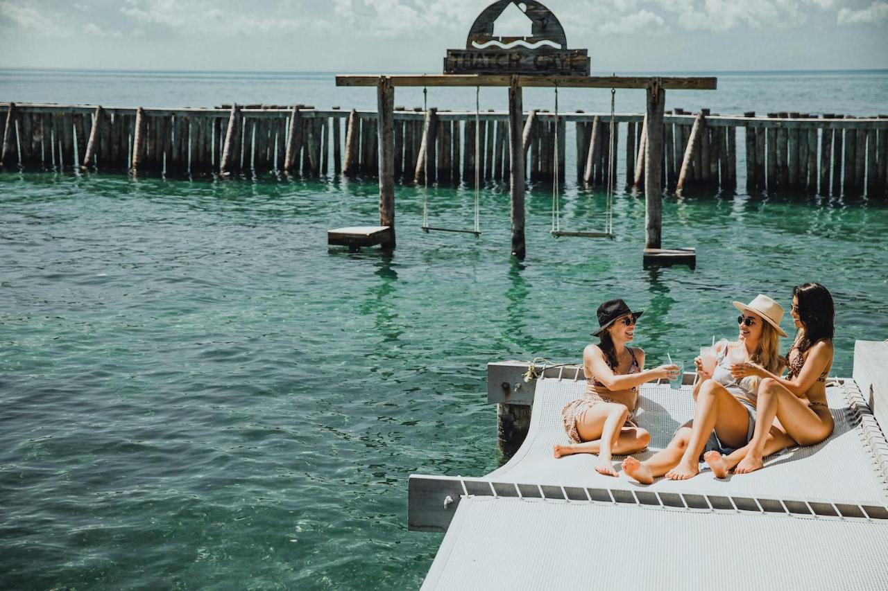 Thatch Caye Resort A Muy'Ono Resort Hopkins Luaran gambar