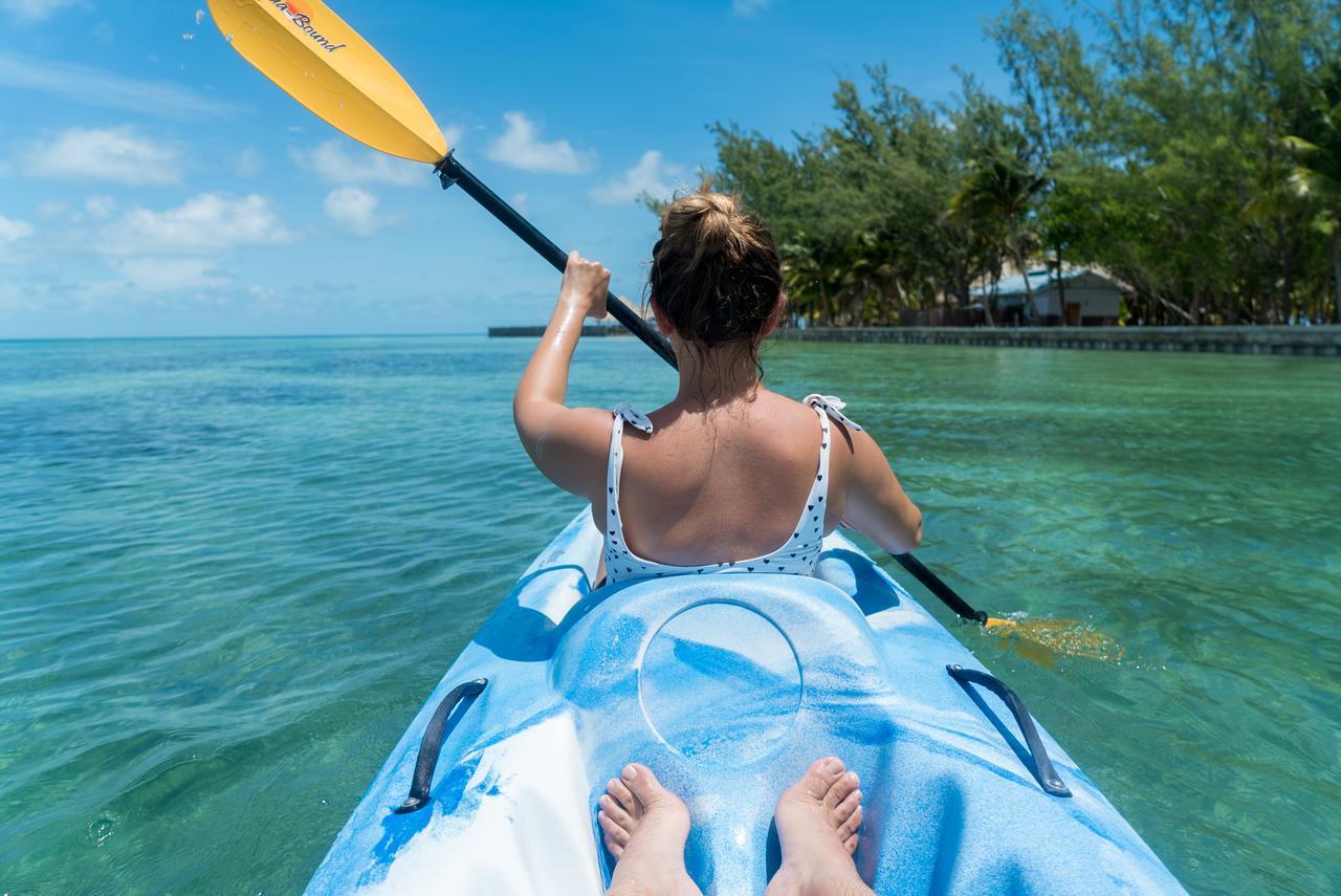Thatch Caye Resort A Muy'Ono Resort Hopkins Luaran gambar