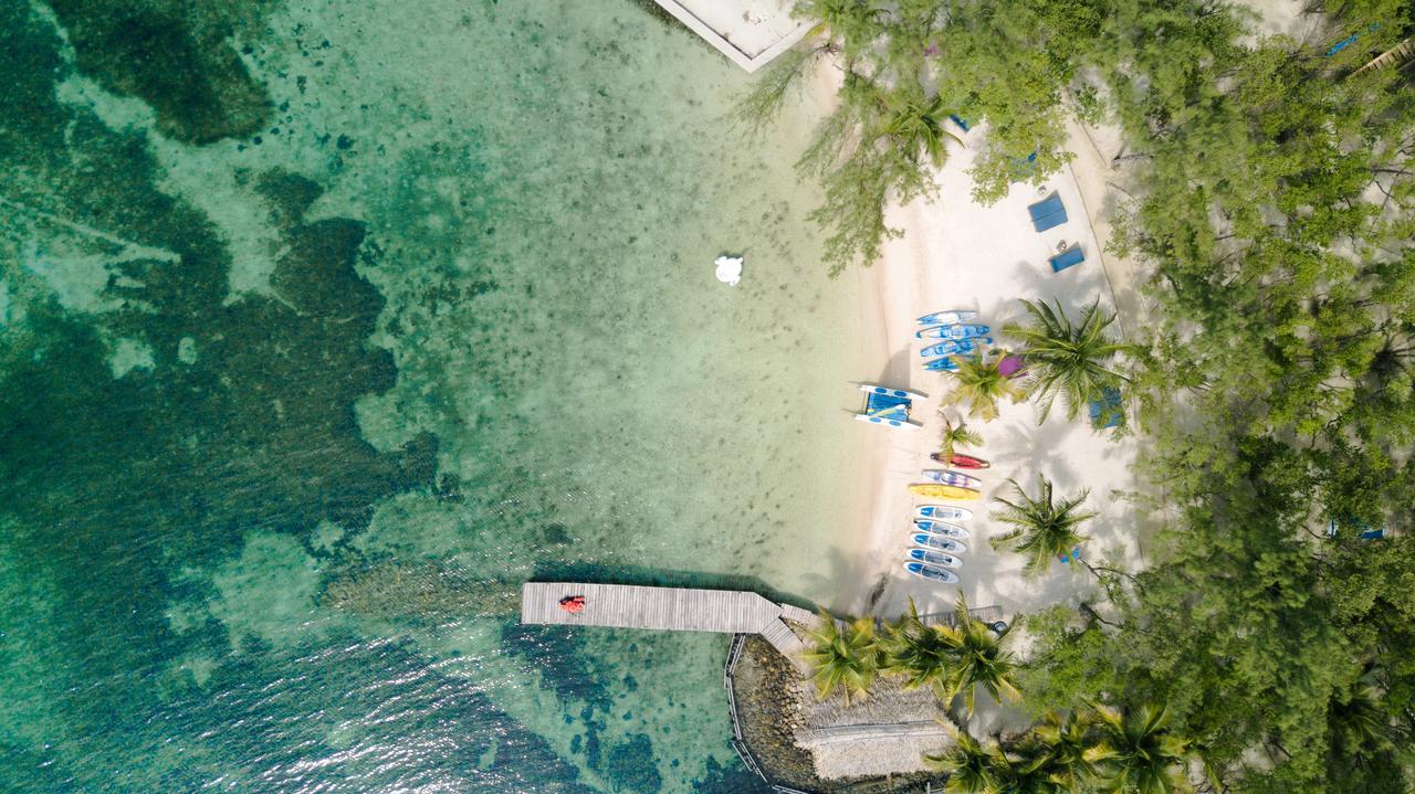 Thatch Caye Resort A Muy'Ono Resort Hopkins Luaran gambar