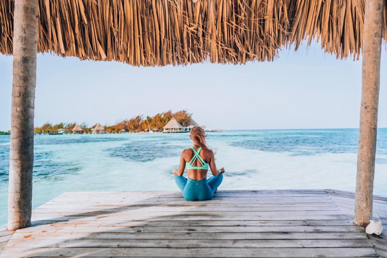 Thatch Caye Resort A Muy'Ono Resort Hopkins Luaran gambar