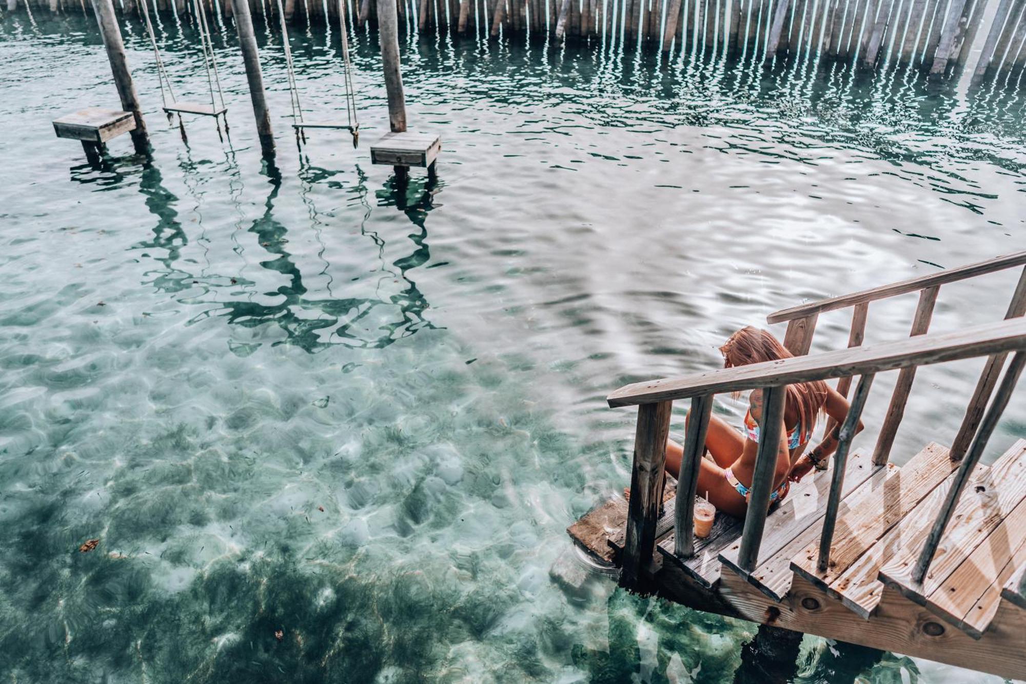 Thatch Caye Resort A Muy'Ono Resort Hopkins Luaran gambar