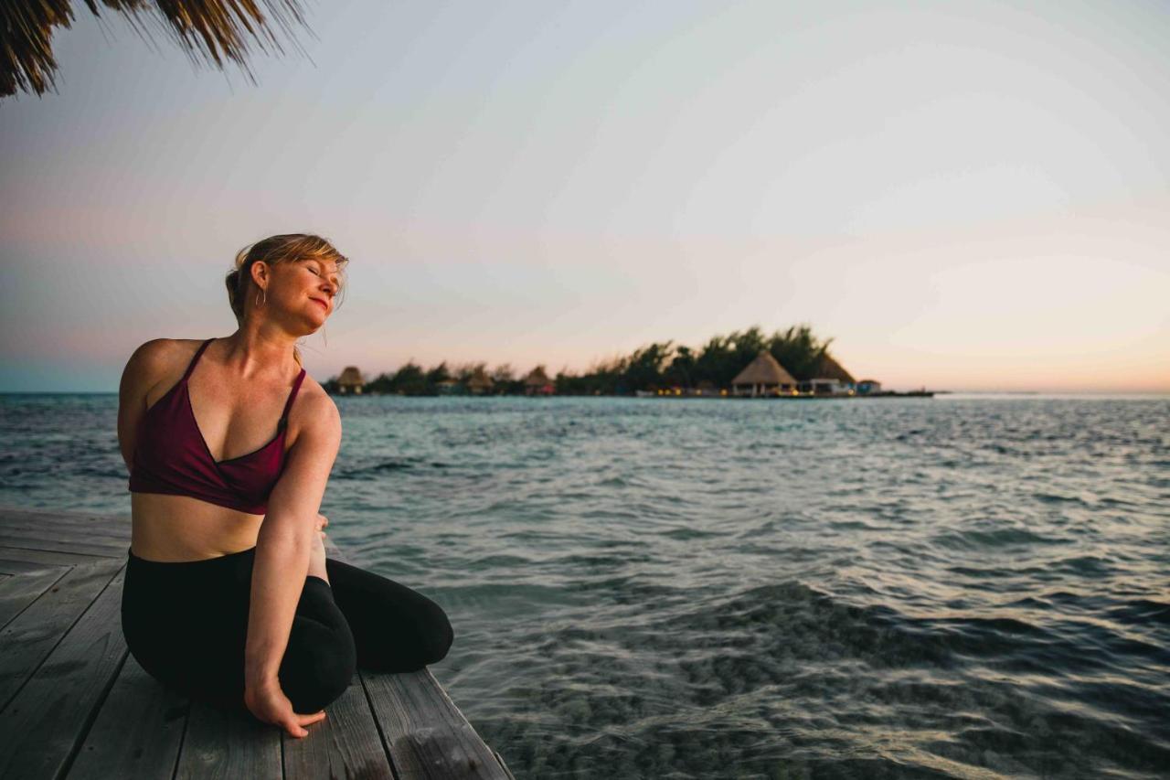 Thatch Caye Resort A Muy'Ono Resort Hopkins Luaran gambar